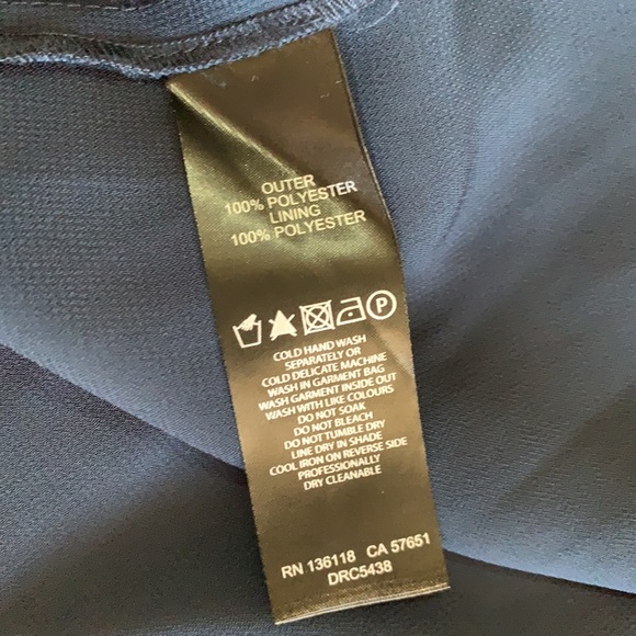 FOREVER NEW- CUT OUT BLUE MAXI DRESS - Picture 7 of 7